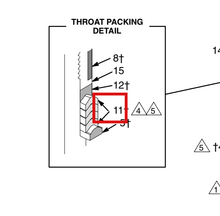 Load image into Gallery viewer, Graco 948336 Kit, Repair - highlighted in parts diagram