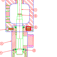 Load image into Gallery viewer, Graco 95/0846/02 Seal,ppk,1/4idx1/2od,std,ep/ep - highlighted in parts diagram
