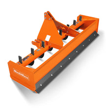Load image into Gallery viewer, MechMaxx 96" Box Blade Scraper with 8 Shanks 3 Point Hitch Tractor Attachment, BB96