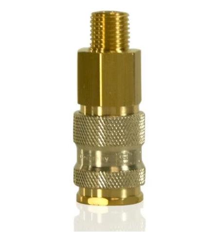 Allegro 14In Coupler SnapTite Brass, 970070