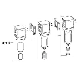 Allegro 5 Micron Filter W Auto Drain, 987313