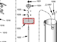 Load image into Gallery viewer, Graco 87/0220-2/98 Plate,slgr,tfm,3/8id,5-1/2od - highlighted in parts diagram
