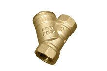 Load image into Gallery viewer, MTM Hydro 1/2" Brass 'Y' Inlet Filter - 23.0090