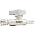 Load image into Gallery viewer, MTM Hydro Veloci SS10 Stainless 3/8" Ball Valve w/SS QC Installed - 20.0152