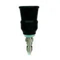 Load image into Gallery viewer, MTM Hydro Black NH35 Nozzle with Guard, Size 4.5, 40° Spray Pattern, 1/4" SS Plug - 16.7111