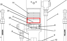 Load image into Gallery viewer, Graco A2010013 Spool,1092,assy,t Type,ss/te - highlighted in parts diagram