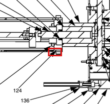 Load image into Gallery viewer, Graco A2010202 Retainer,1093,oil Cup,large - highlighted in parts diagram