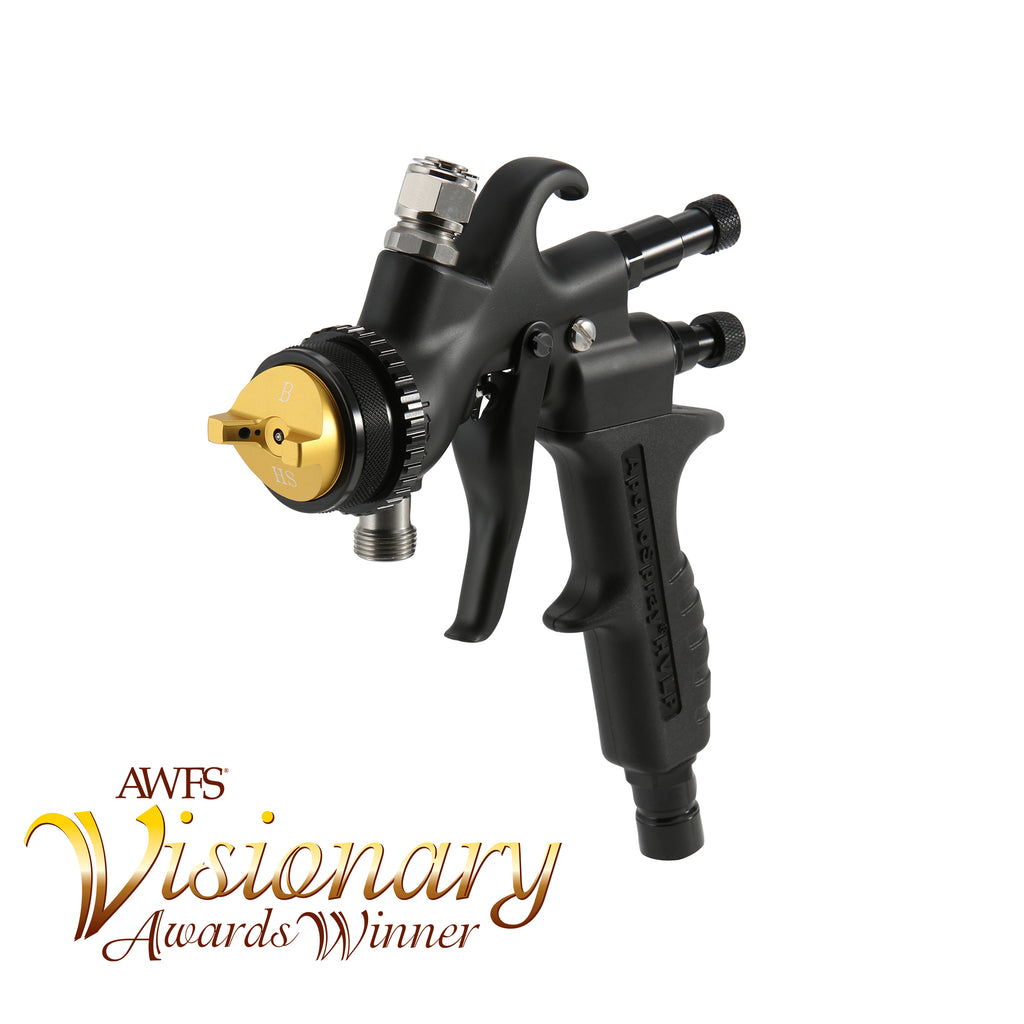 Apollo A7700T-25-DHS Turbine AtomiZer Black Edition – Production Spray Gun (2.5mm) 