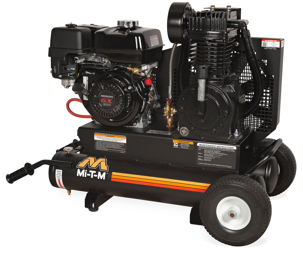 Mi-T-M AM2-PH09-08ME 8-Gallon Two Stage Gasoline Air Compressor