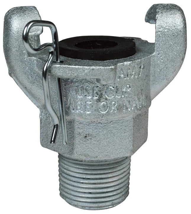 Tri-State AM2  1/2in Iron Air King Male NPT 1-Clip