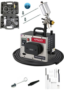 Apollo P6PRO+110-7700GT-600 PRECISION-6 PRO PLUS Turbo Paint Spray System with 600cc Gravity Cup