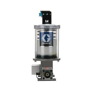 Graco Lube Master® Electric Pump, 20 lb. (9.06 kg) Grease Plastic Reservoir, 10:1 Floor Mount, Low Level