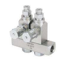 Load image into Gallery viewer, Graco GL-43™ Oil Injector, Carbon Steel, 2-Injector Manifold, 1/8 BSPP x 6 mm