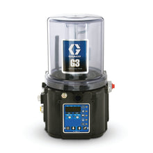 Load image into Gallery viewer, Graco G3™ Pro Grease Lubrication Pump, 24 VDC, 4 Liter, Follower Plate, Low Level with Controller, Remote Manual Run, CPC