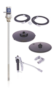 Graco LD Series 50:1 400 lb (180 kg) Grease Drum CE Pump Package - BSPT