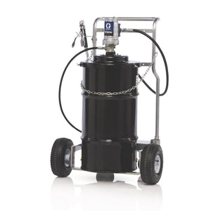 Graco LD Series 50:1 120 lb (54 kg) Grease Cart Mounted Pump Package - BSPP