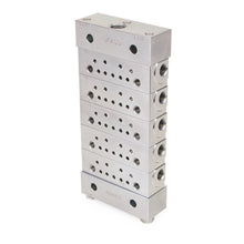 Load image into Gallery viewer, Graco Trabon® MSP Stainless Steel Divider Valve - 5 Section Base Plate Assembly, NPSF