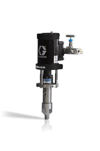 Python XL-DA Pneumatic Chemical Injection Pump, 2-1/2 in Air Motor, 3/8 in Plunger, Chromex Coated, TFE/P Seals, CE Approved