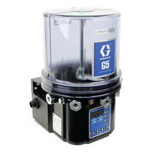 Load image into Gallery viewer, Graco G5™ Pro Grease Lubrication Pump, 24 VDC, 4 Liter, Low Level with Controller, Standard Oriented 5-Pin CPC