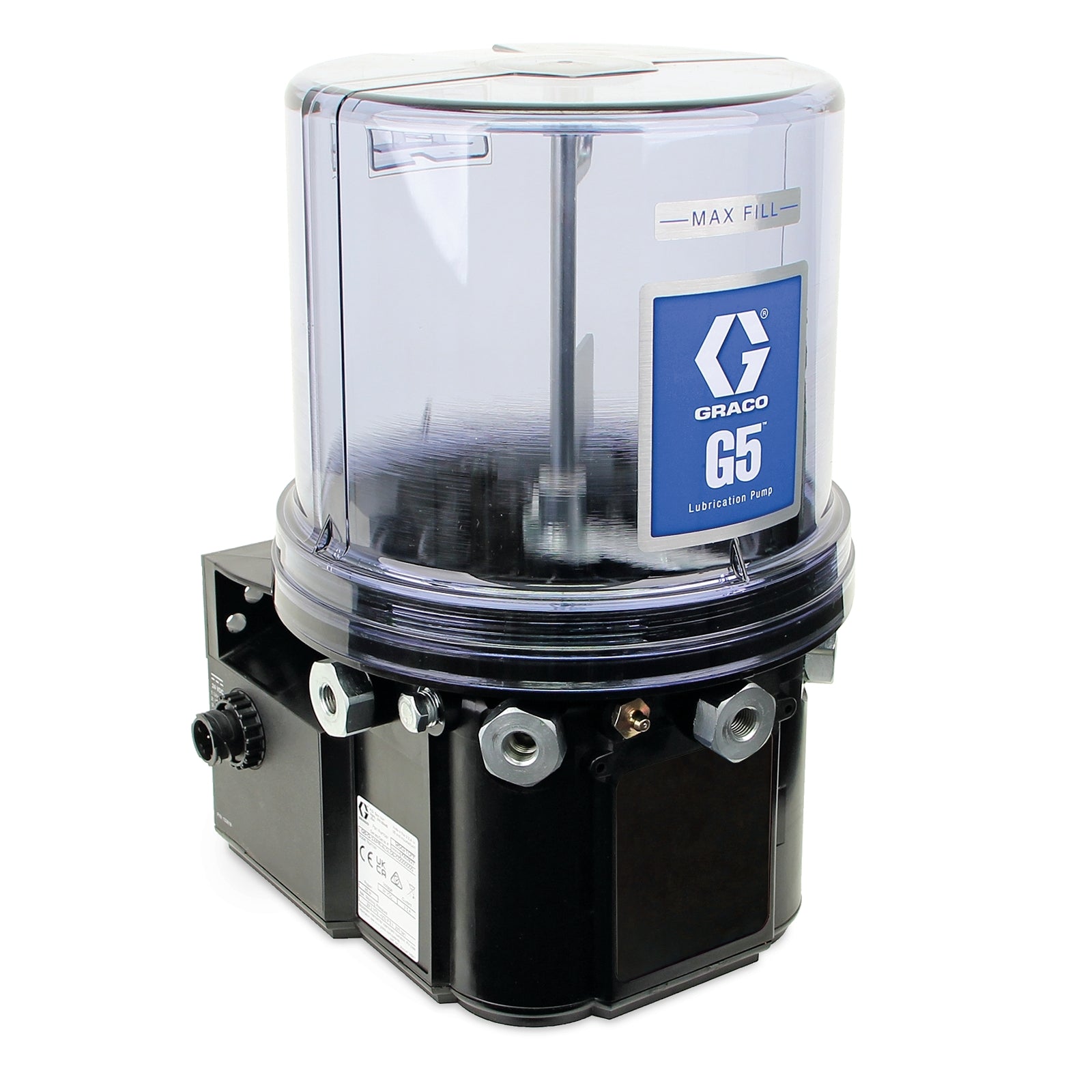 Graco G5™ Standard Grease Lubrication Pump, 24 VDC, 8 Liter, Vertical