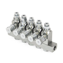 Load image into Gallery viewer, Graco GL-33™ Grease Injector, Carbon Steel, 5 Injector Manifold, 1/8 in. BSPP x 6 mm