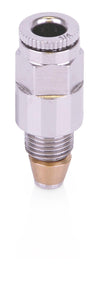CSP Outlet Fitting - Nylon Tube Push-To-Connect Stud - 1/4 inch OD Tube x M10 with Check Valve, 625 psi