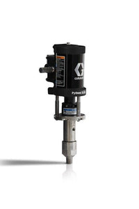 Python XL-DA Pneumatic Chemical Injection Pump, 2-1/2 in Air Motor, 3/8 in Plunger, Chromex Coated, TFE/P Seals, CE Approved