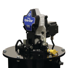 Load image into Gallery viewer, Graco Compact Dyna-Star® 24 VDC Grease Pump and 60 lb Reservoir, Follower Plate, Level Reporting, Auto-Fill Shut Off