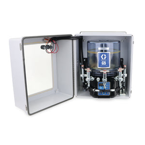 Graco G5™ Pro Grease Lubrication Enclosed Pump, 4 Liter, Pressure Relief Valves, Run Indication Lights (Small Box)