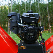 Load image into Gallery viewer, MechMaxx 6 inch KOHLER E-Start 429cc 14HP Gas Powered 4 - Wheel Drum Wood Chipper with Taillight, B150