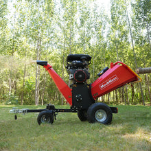 Load image into Gallery viewer, MechMaxx 8 inch ZONSEN E-Start 1000cc 35hp Gas Powered 4 - Wheel Drum Wood Chipper with Taillight, B200