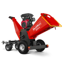 Load image into Gallery viewer, MechMaxx 8 inch HONDA E-Start 688cc 22hp Gas Powered 4 - Wheel Drum Wood Chipper with Taillight, B200