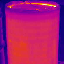 Load image into Gallery viewer, Bee Blanket Bucket Heater for 5 Gallon Pails, Preset 100°F, 120V, Gate Valve Cutout