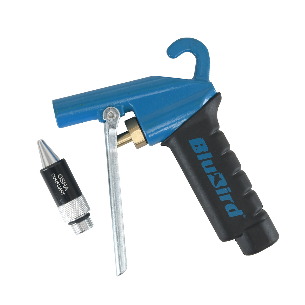 BluBird HF1 Blow Gun with Hush Tech Nozzle