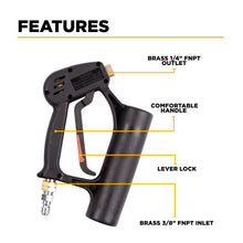 Load image into Gallery viewer, BE Replacement Spray Gun for Whirl-A-Way Surface Cleaners, 3/8" FNPT, 5000 PSI - 85.202.114 - image 3