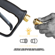 Load image into Gallery viewer, BE Replacement Spray Gun for Whirl-A-Way Surface Cleaners, 3/8" FNPT, 5000 PSI - 85.202.114 - image 5