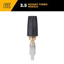 Load image into Gallery viewer, BE Rotary Pressure Washer Nozzle 3.5 Orifice 5000 PSI Ceramic 1/4" Quick Connect 85.210.135 - image 2