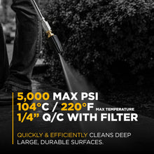 Load image into Gallery viewer, BE Rotary Pressure Washer Nozzle 3.5 Orifice 5000 PSI Ceramic 1/4" Quick Connect 85.210.135 - image 4