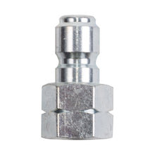 Load image into Gallery viewer, BE 1/4" FNPT Quick Connect Plug, Coated Steel, 5,000 PSI - 85.300.101
