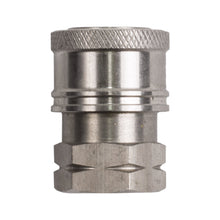 Load image into Gallery viewer, BE 1/4" FNPT Quick Connect Coupler, Stainless Steel, 6,000 PSI - 85.300.102S