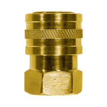 Load image into Gallery viewer, BE 3/8" Quick Connect Coupler x 3/8" FNPT, Brass, Boxed - 85.300.103BEP