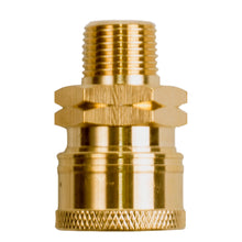 Load image into Gallery viewer, BE 3/8" Quick Connect Coupler, 3/8" MNPT, Brass, Boxed - 85.300.108BEP