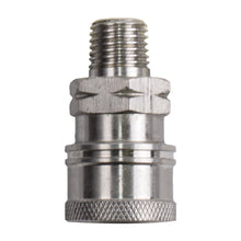 Load image into Gallery viewer, BE 1/2" Quick Connect Coupler MNPT, Stainless Steel 85.300.152S
