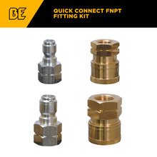 Load image into Gallery viewer, BE Quick Connect Fitting Kit, 1/4" &amp; 3/8" Plugs and Couplers, QC x FNPT - 85.400.207 - image 2