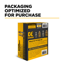 Load image into Gallery viewer, BE Quick Connect Fitting Kit, 1/4" &amp; 3/8" Plugs and Couplers, QC x MNPT - 85.400.210 - image 8