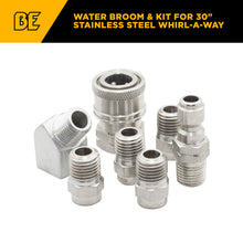Load image into Gallery viewer, BE Water Broom and Kit for 30" Stainless Steel Whirl-A-Way - 85.792.102 - image 2