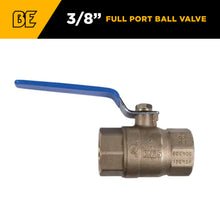 Load image into Gallery viewer, BE 1/4" FNPT Brass Full Port Ball Valve (Non-CSA) 91.000.001 - image 2