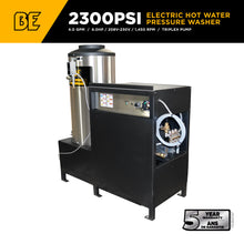 Load image into Gallery viewer, BE 2,000 PSI 4.0 GPM Stationary Hot Water Electric Pressure Washer, 5 HP 3-Phase, NG - 64HD-3 - image 2