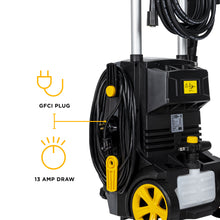 Load image into Gallery viewer, BE 2000 PSI 1.7 GPM Cold Water Electric Pressure Washer with 1.3 HP Motor - P1915EN - image 8