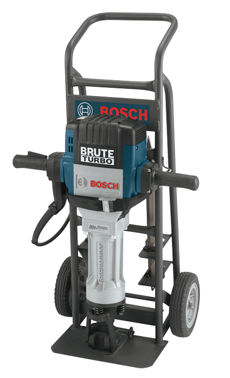 Bosch Brute Turbo 1-1/8 In. Hex Breaker Hammer with Deluxe Cart